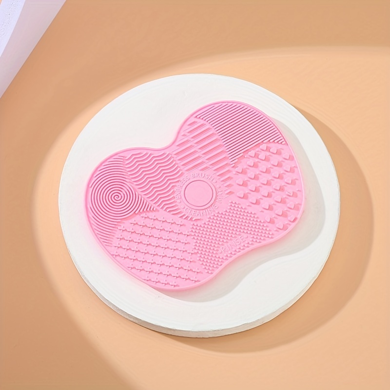 Silicone Brush Pad, Silicone Brush Cleaning Pad, Beauty Brush Washing Pad, Cleaning  Brush With Suction Pad, Suitable For Cleaning Your Beauty Egg, Makeup Brush,  Powder Puff - Temu