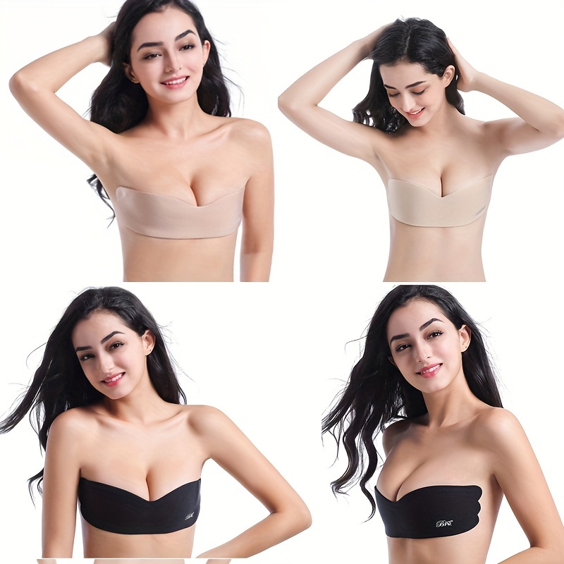 Invisible Push Up Bra Strapless Bras Silicone Self Adhesive Bras