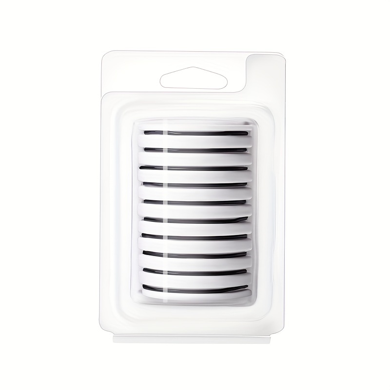 10pcs Waterproof Adhesive Eyelashes Set - Clear Jelly Strip - Sweat Proof