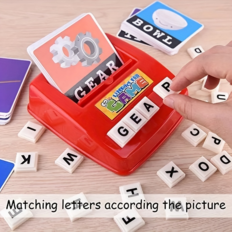 One opening Kids Typewriter Toys Multi-Purpose Practical Interesting Letter  Matching Game 