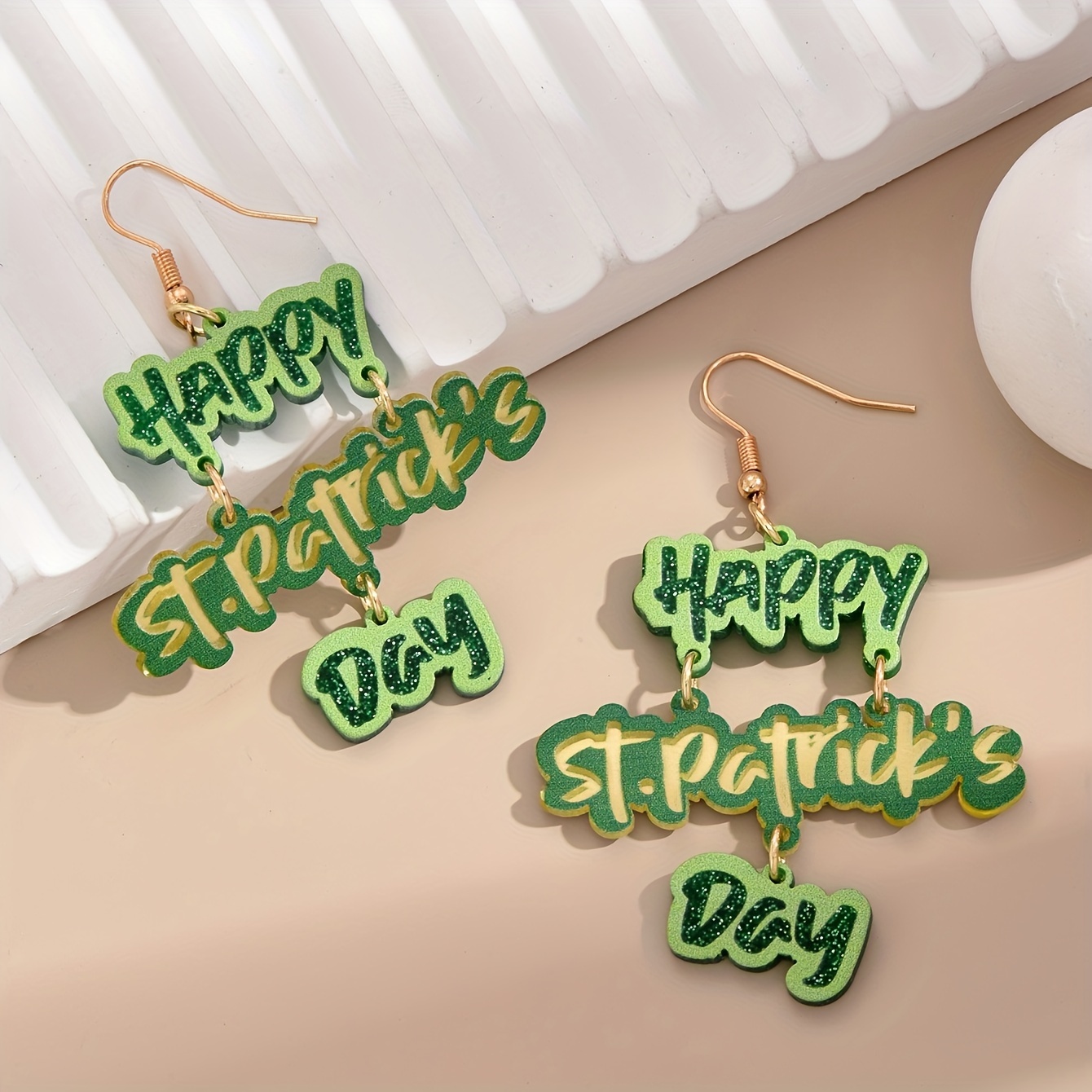 St. Patrick's Day Earrings – Lemondrop Designs