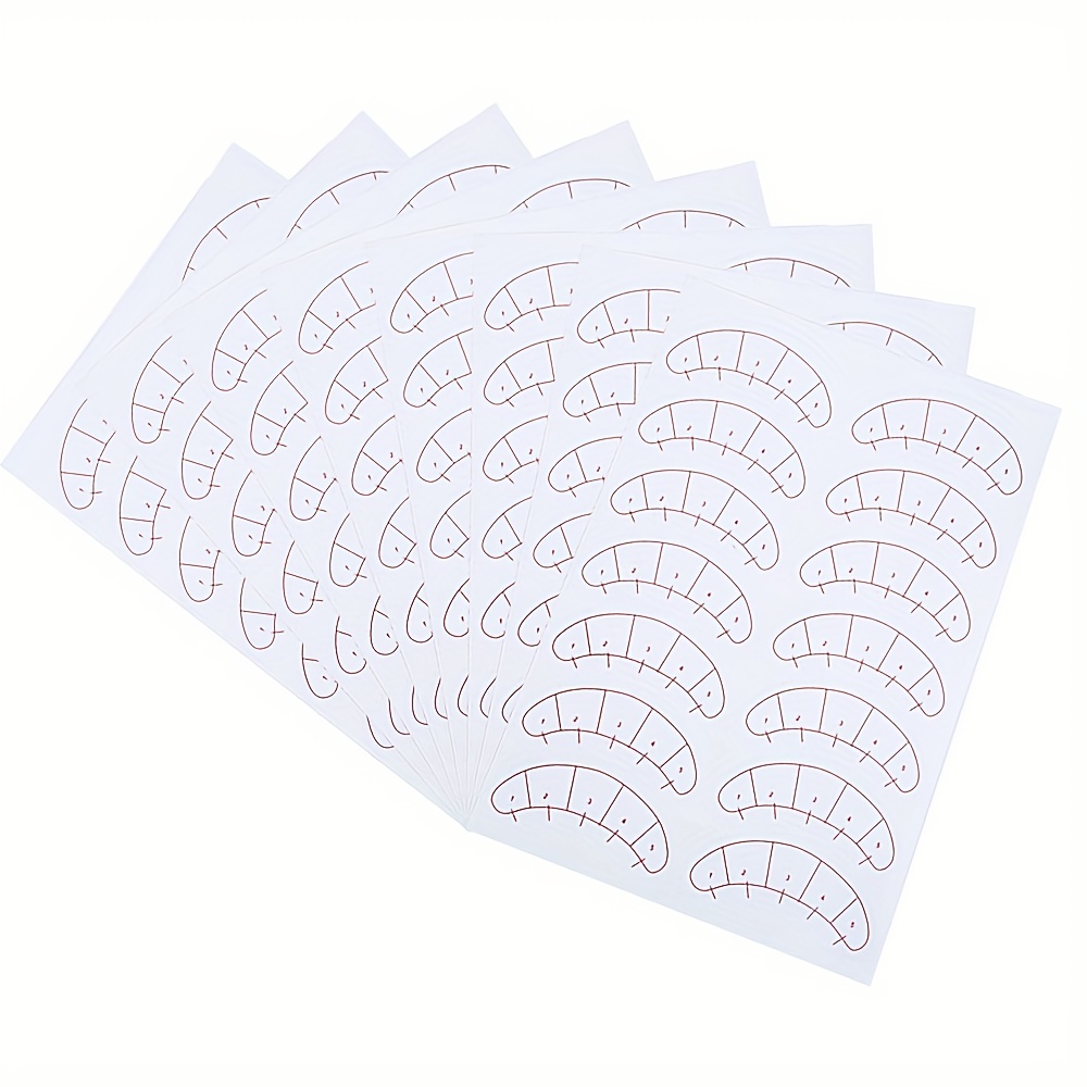 140 Pcs Paper Patches 3D Eyelash Under Eye Pads Patch Lash False