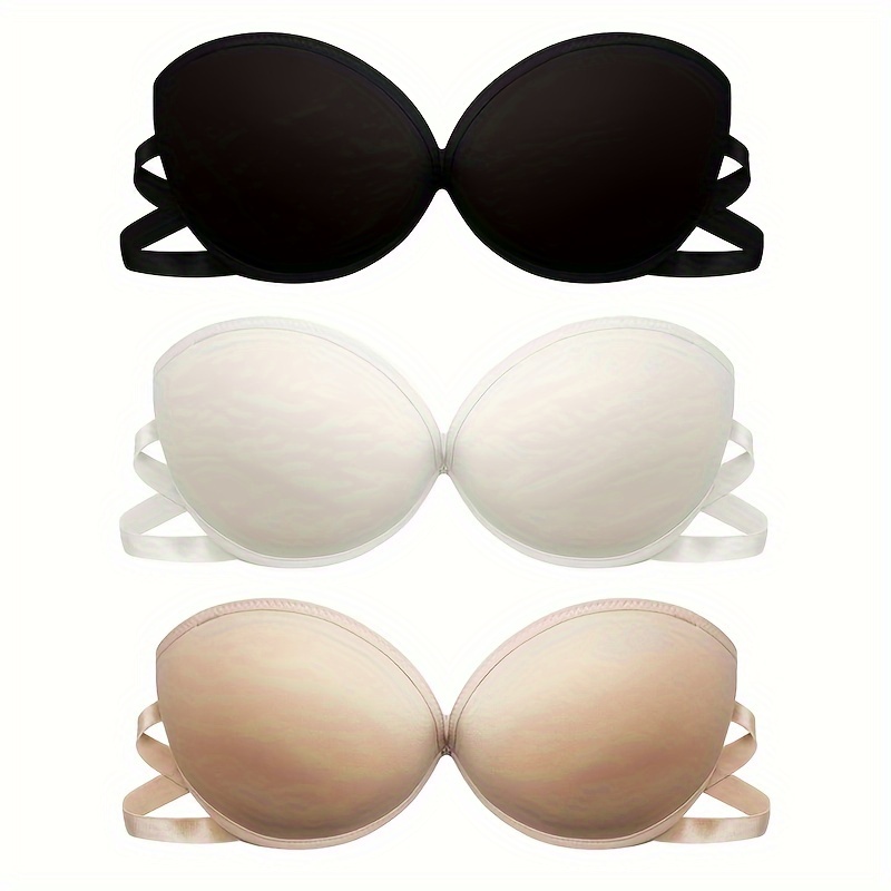 Invisible Stick-On Lift Bra, Strapless & Seamless Push Up Self-Adhesive  Bra, Soft & Supportive, Women's Lingerie & Underwear