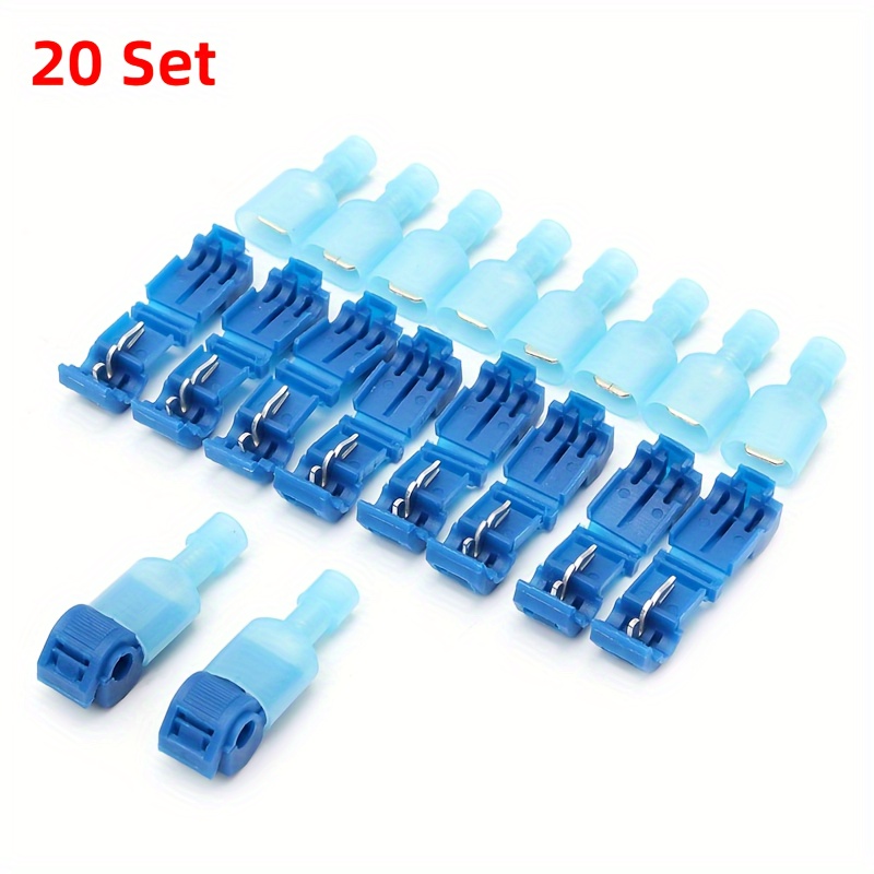 40pcs/20sets Connettori Rapidi Cavi Elettrici Snap Splice Lock Terminali Cavi  Connettore A Crimpare Connettore Elettrico Impermeabile - Industria E  Commercio - Temu Italy