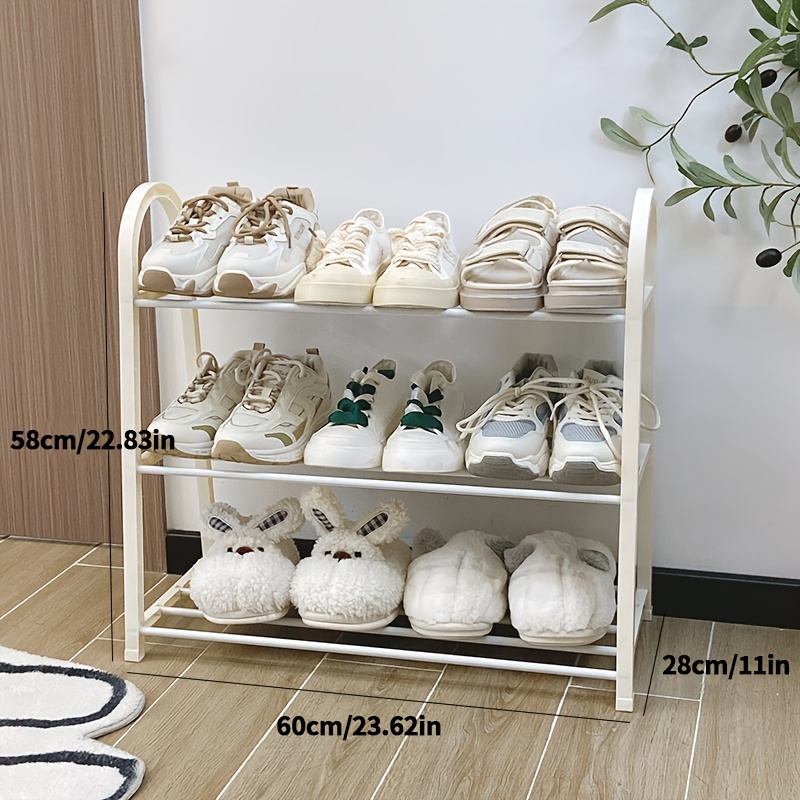 Small Shoe Rack, Entryway, Home Entrance Hallway And Dorm Space Saving Shoe  Storage And Organization, (3/4-tier, White), Organizer Supplies - Temu  Germany