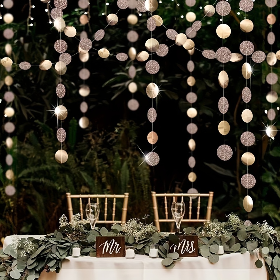 Hanging Streamers Sequin String Decoration birthday Party - Temu