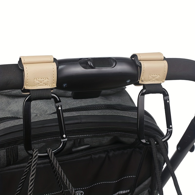 Universal Baby Stroller Hooks for Enhanced Storage