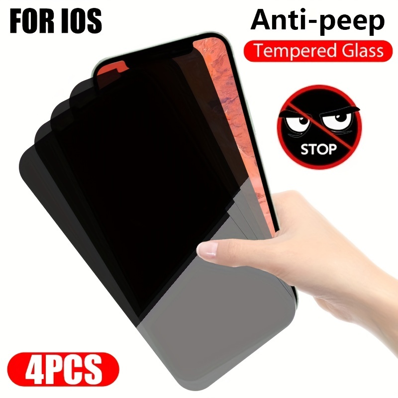 2 Paquetes] Protector Pantalla Privacidad Iphone - Temu
