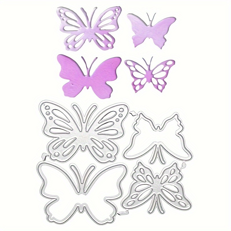 Butterfly Background Metal Die Cuts,Net Butterfly Square Flower Cutting  Dies Cut Stencils for DIY Invitation Card Scrapbooking Album Decorative  Embossing Paper Dies Card Making : : Home