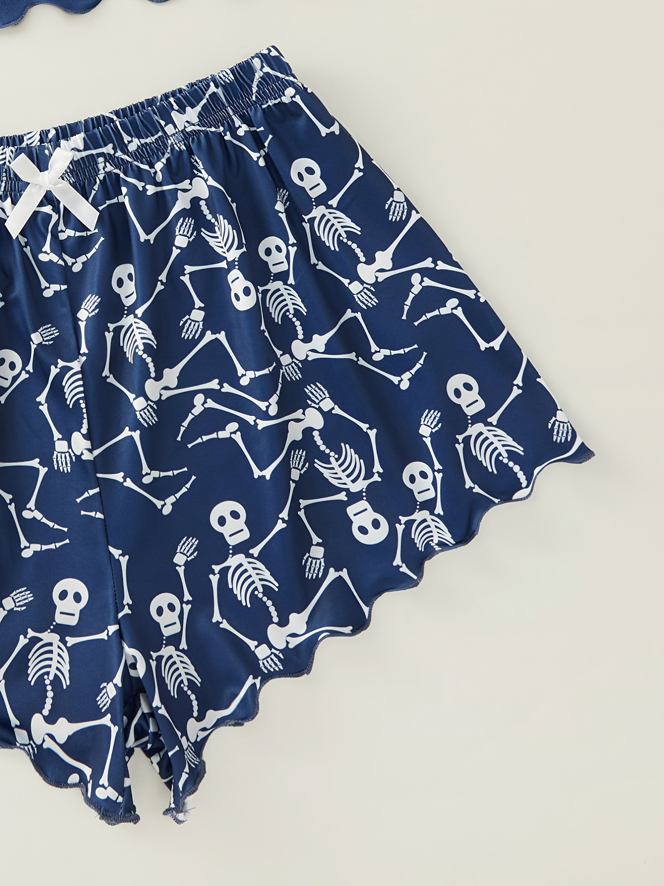 Women's Skull Tank Top & Shorts Sleepwear Set – Magic Top N' Shorts – Skull  & Pirate Clothing & Stuff