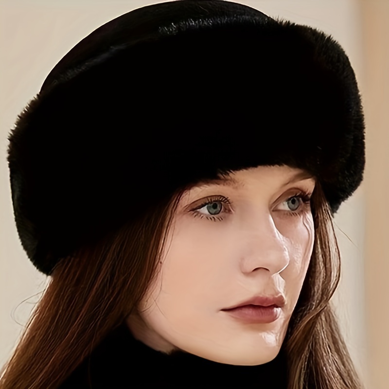 Damenmütze Für Den Winter Mit Stretch-kosakenmütze Im Russischen