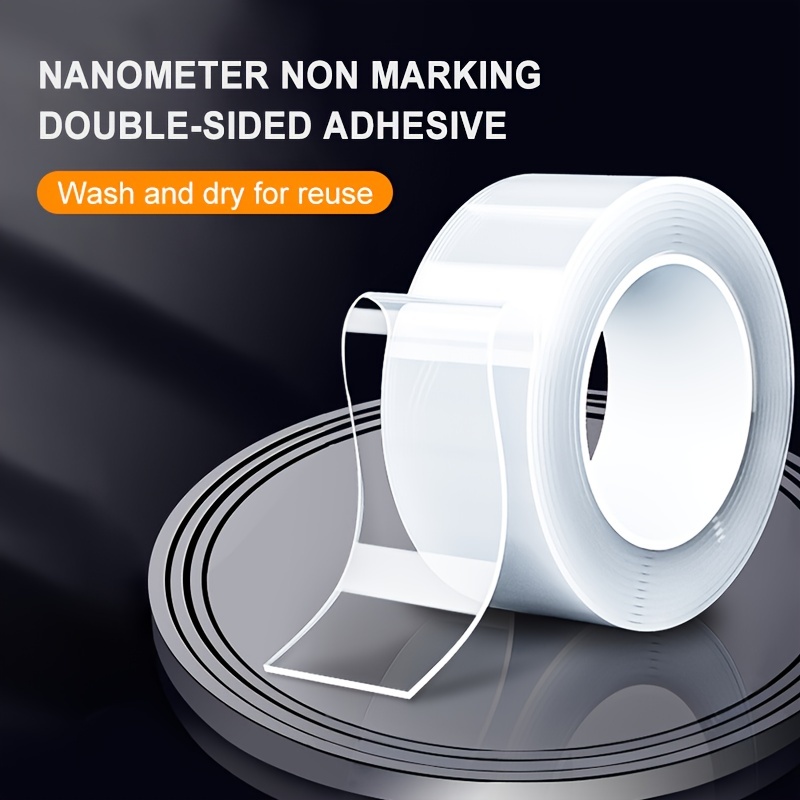 Super Strong Double Sided Adhesive Tape Washable - Temu