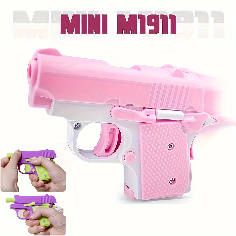 3d Printed Stress Relief Pistol Toys For Adults, Fidget Toys Suitable For  Relieving Adhd, Anxiety Toys For Friends Adults Kids Best Gift