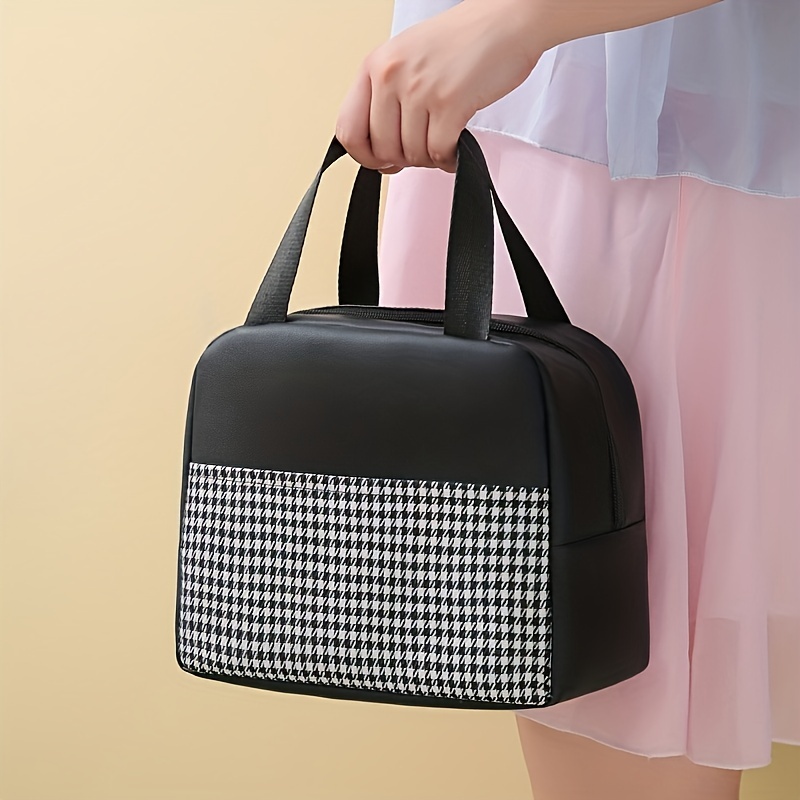 Houndstooth 2024 lunch bag