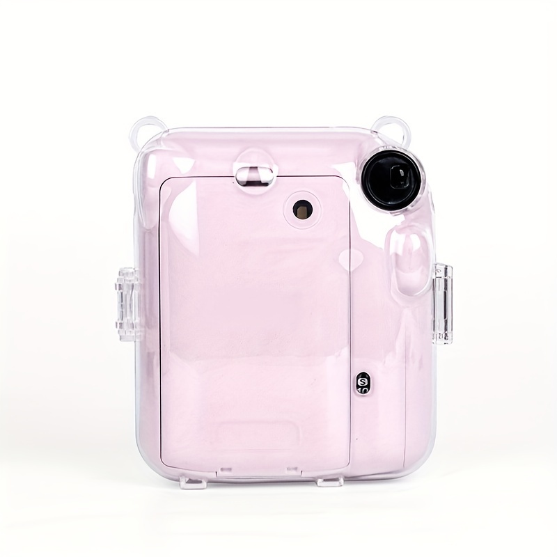 For Instax mini12 Camera Case Storage Cover Protective Bag Transparent with  Strap for Fujifilm Instax Mini 12 Camera Accessories - AliExpress