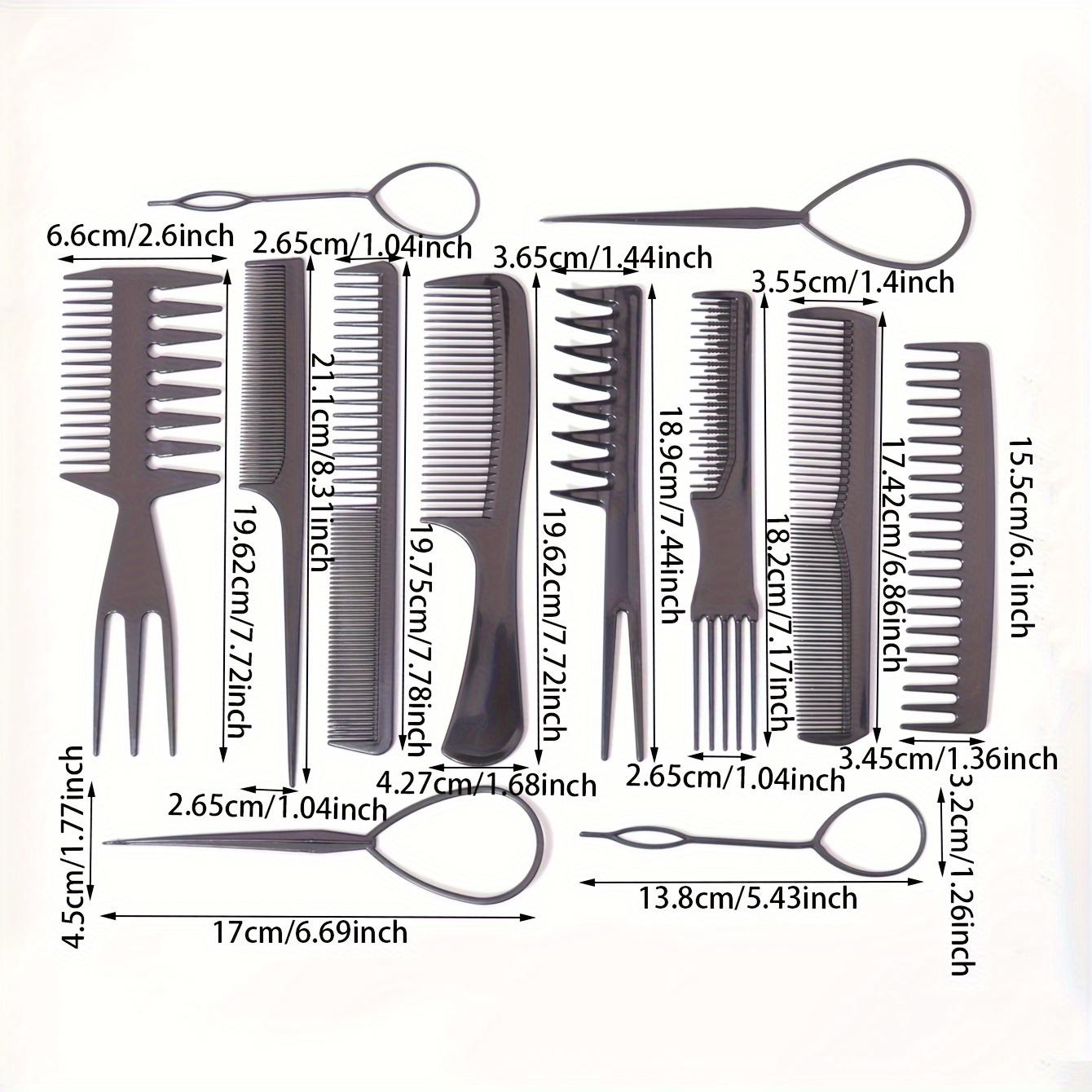 12pcs set hair styling tools hair braiding tools hair buns Temu