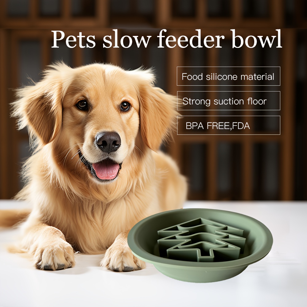 Custom Durable Silicone Pet Bowls Slow Feeder Dog Bowls Dog