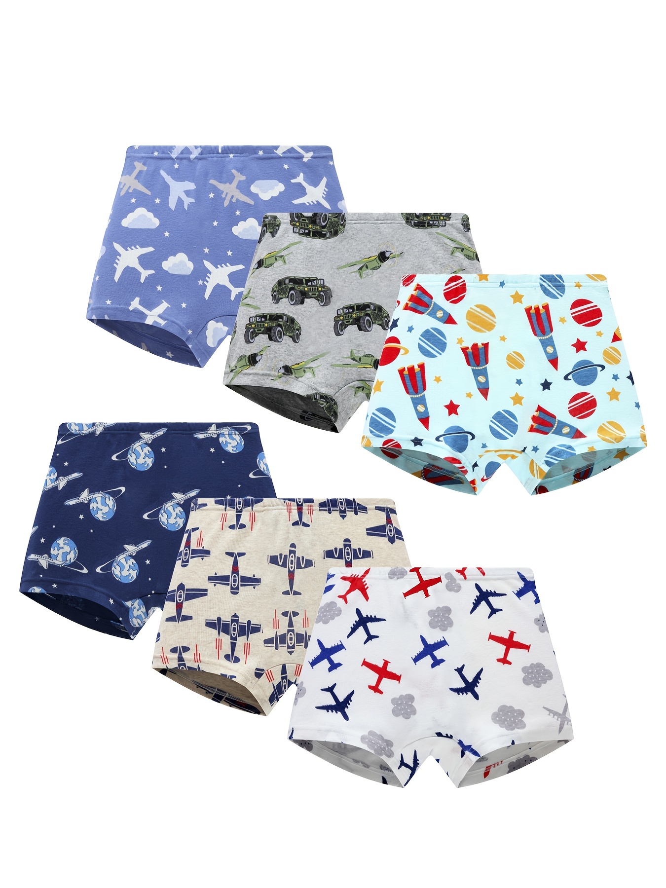 Teenage Boys Underwear Trendy Cotton Printed Breathable Comfortable Boxer  Briefs