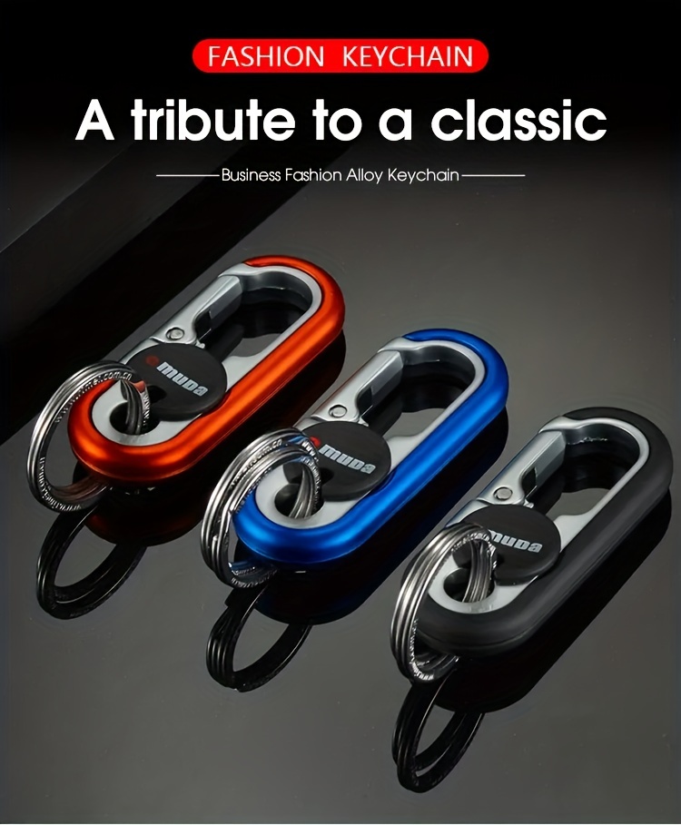 1pc car accessories creative key chain high grade metal key ring mens waist hanging metal alloy key chain automotive key pendant car accessories details 0