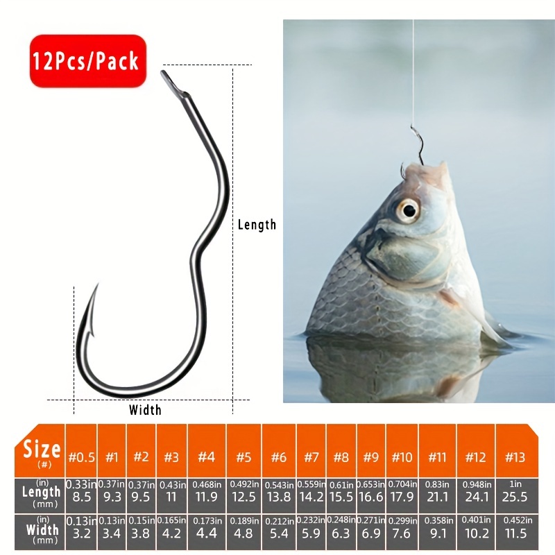 Carbon Steel Fishing Hook Sharp Barbed Automatic Flip - Temu