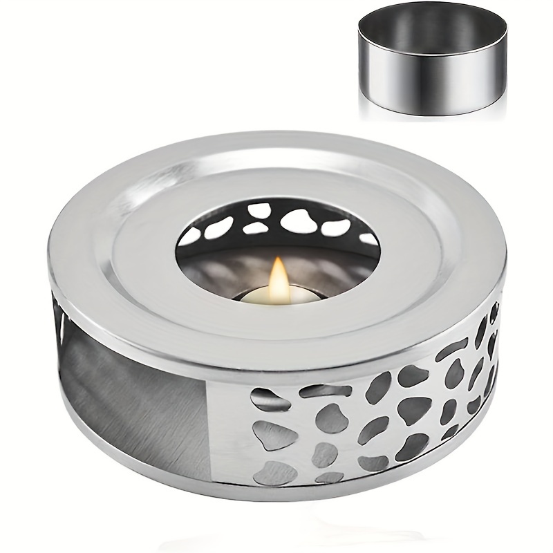 

Stainless Steel Candle Warmer: Outdoor Use - No Ignition Required