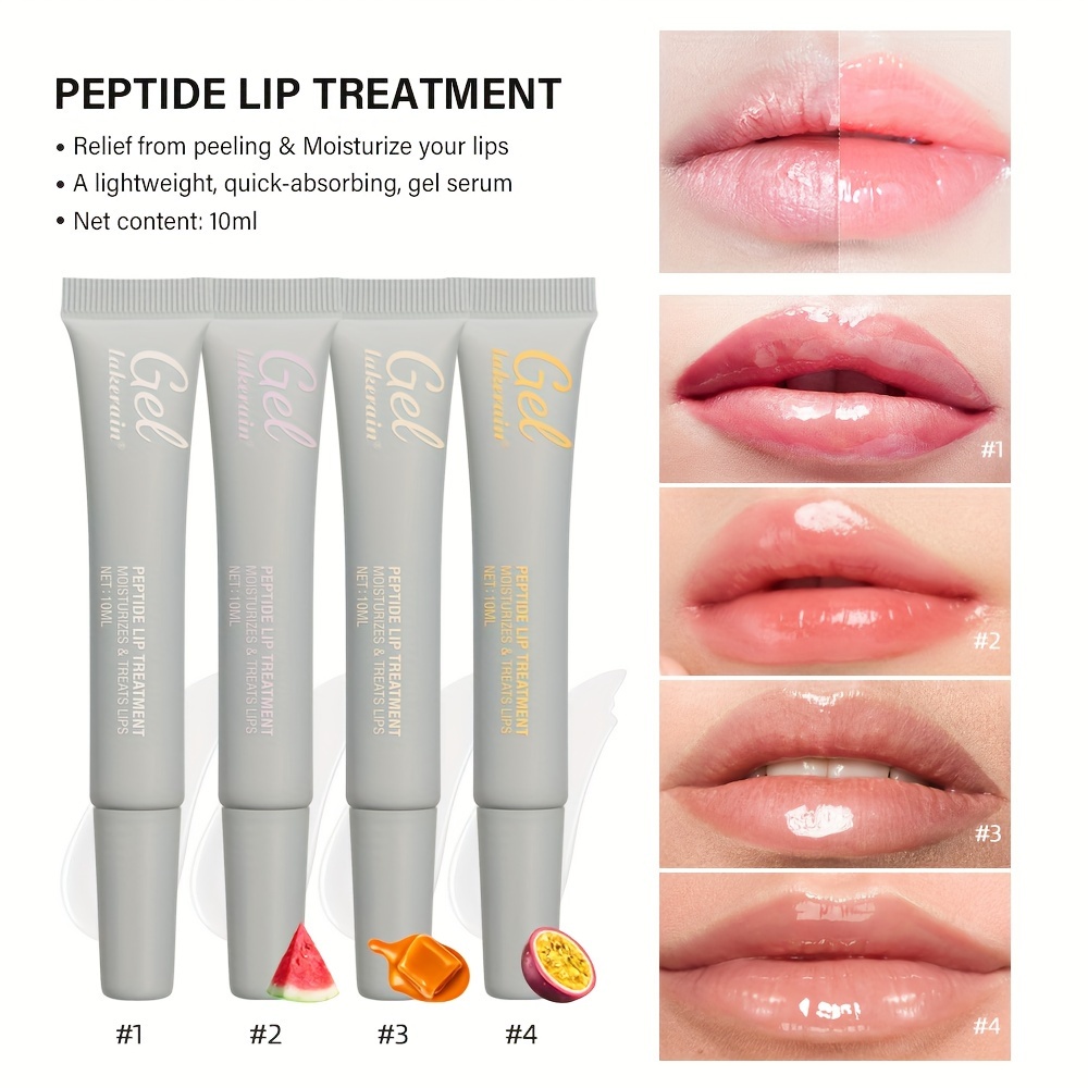 Fruit Flavored Peptide Lip Treatment 10ml 0 3 Fl Oz Moisturizing 