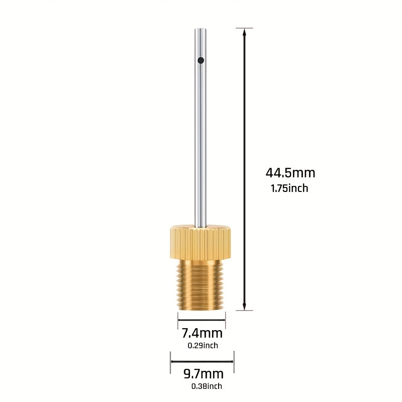 Brass Ball Pump Needles Unbreakable Heavy Duty Air Pump - Temu