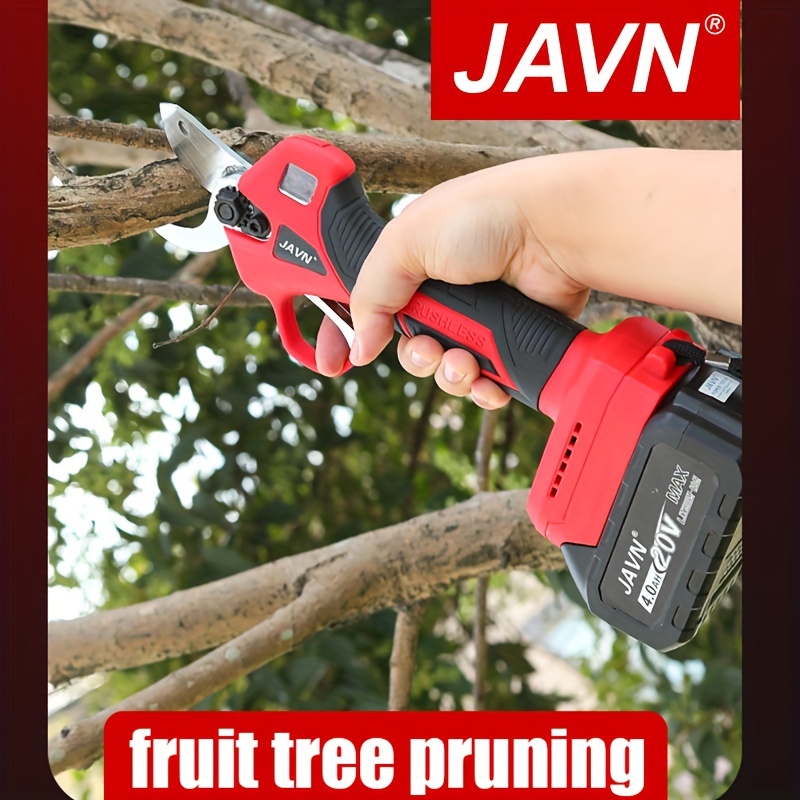 Javn 20v Brushless Electric Scissors Cordless Pruning Shear - Temu