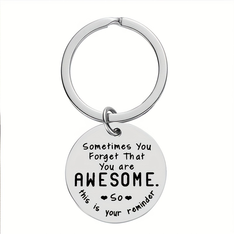 You're Awesome Keychain Inspirational Gift