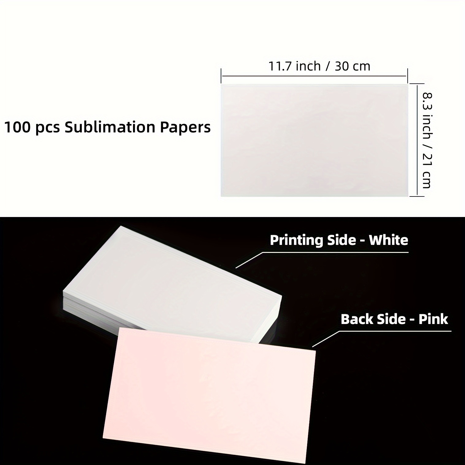 A4 Paper Sublimation Heat Transfer Papers Print Ion - Temu