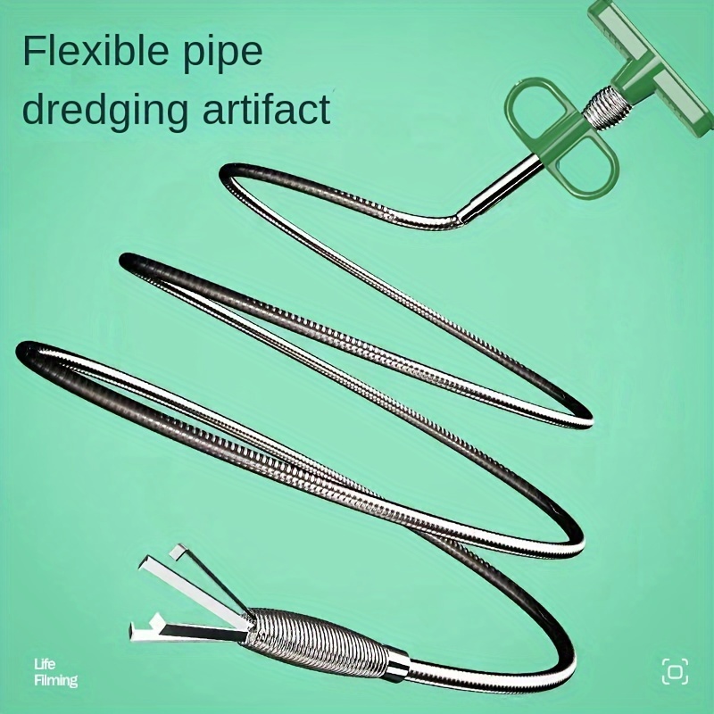 Household Gutter Cleaning Tool (hook And Iron Rods) Gutter - Temu