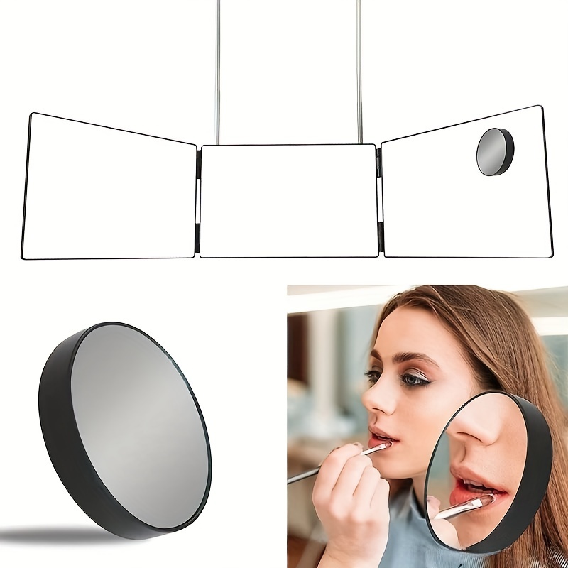 1 Pieza Espejo Maquillaje Brillo Inteligente Luces Tira Lupa - Temu