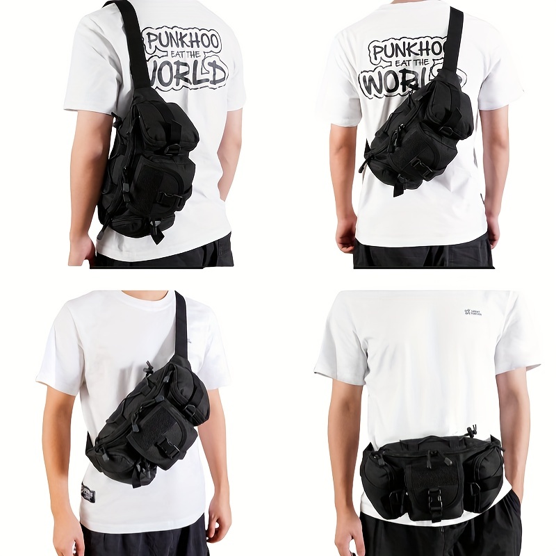 Tactical Fanny Pack: Waterproof Waist Bag Pack Fishing - Temu