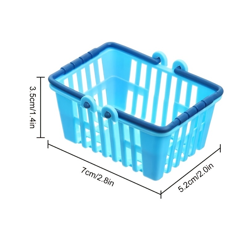 Miniature Shopping Basket Mini Baskets - Temu