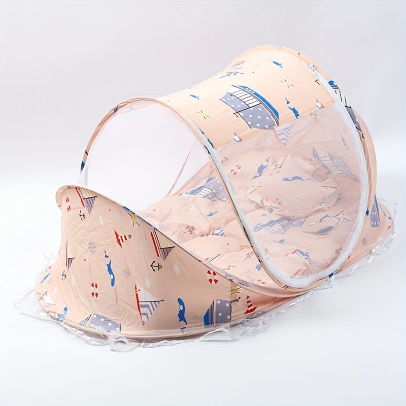 Children's Sailing Three-Piece Folding Mosquito Net