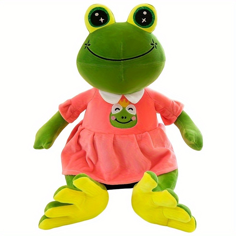 Couple Frog Plush Toys Cute Dolls Pillows Decorative Items