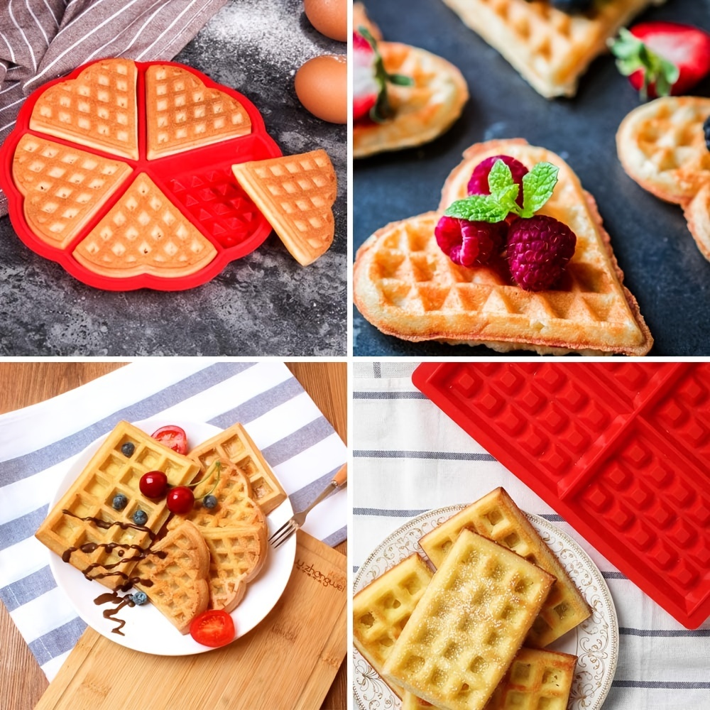 Miniature Waffles Flexible Silicone Mold 