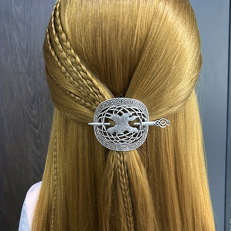 1 Keltische Haarspange Stk. Temu Stab - Haarspange Wikinger Germany