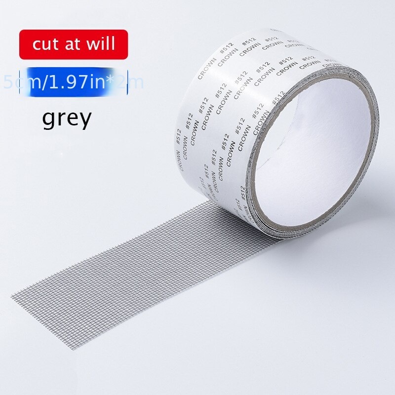 

Keep Insects Out Of Your Home With This Roll Of Waterproof Fly Screen Door Repair Tape!