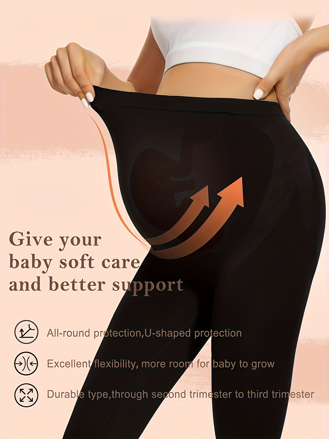 Supportive Leggings, Inclusive Sizing