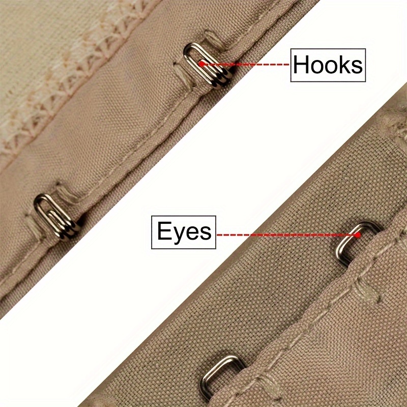 Bra Hooks Eyes Sewing Hooks Eyes Closure Metal Hook Eye - Temu