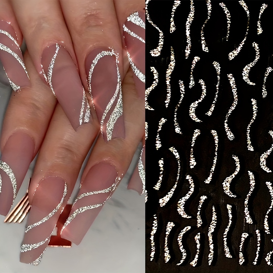 Self-Adhesive Nail Art Decals Nail Art Sticker French Nail