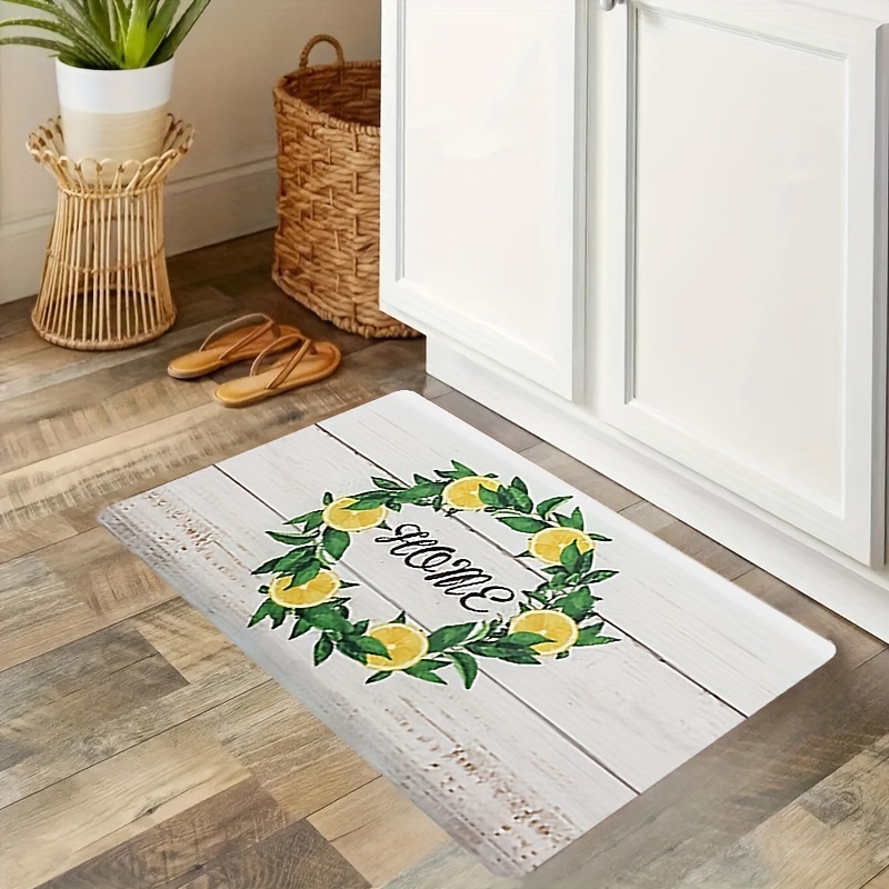 Tapis De Buanderie Tapis De Couloir Long Tapis De Cuisine, Tapis De Marche  Doux Non Glissant Lavable En Machine Pour Escaliers Pour Salon Et Chambre À  Coucher Planchers En Bois Franc