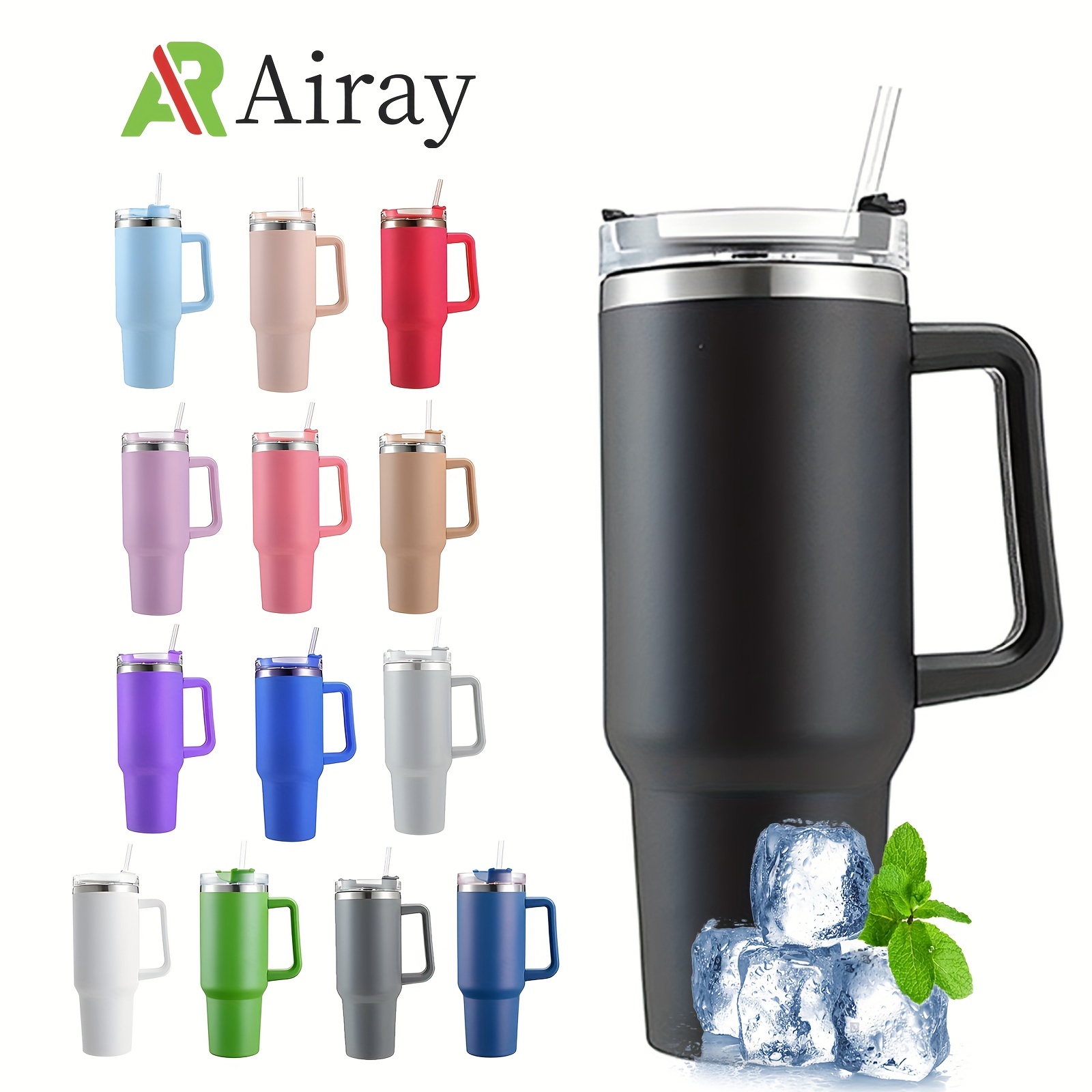 GEMFUL Tasse Thermos Café en Acier Inoxydable 510ml Mug Isotherme sans BPA  Garde au Chaud et au Froid