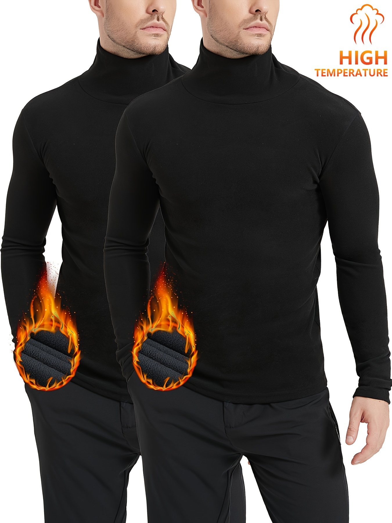 Camisas térmicas de compresión de manga larga para hombre, ajuste seco,  atléticas, para correr
