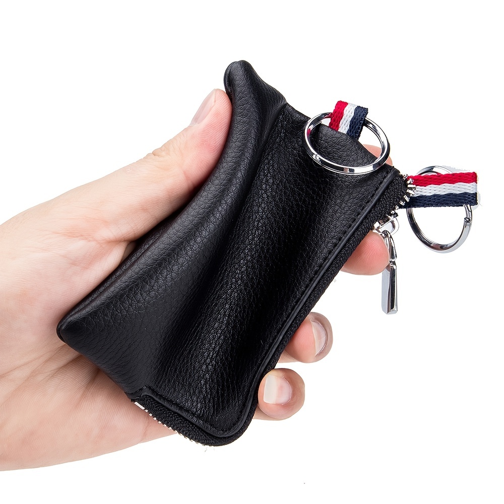 Men Women Card Coin Key Holder Zip Change Pouch Wallet Pouch Bag Purse  Casual