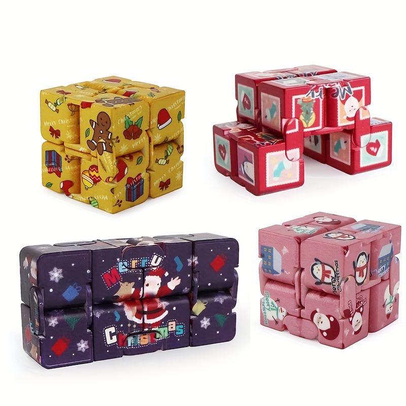 Cube Antistress pour enfants et adultes, anti-stress, soulagement de  l'anxiété, jouets de concentration, décompression, amusant, cadeau