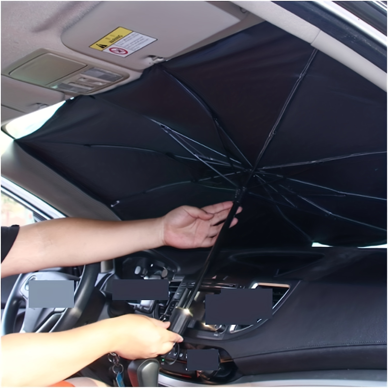 Car Windshield Sun Shade Car Sunshade Umbrella Windshield Cover Foldable  Heat Insulation Sun Blind Auto UV Protection Accessories Foldable Sun Shield
