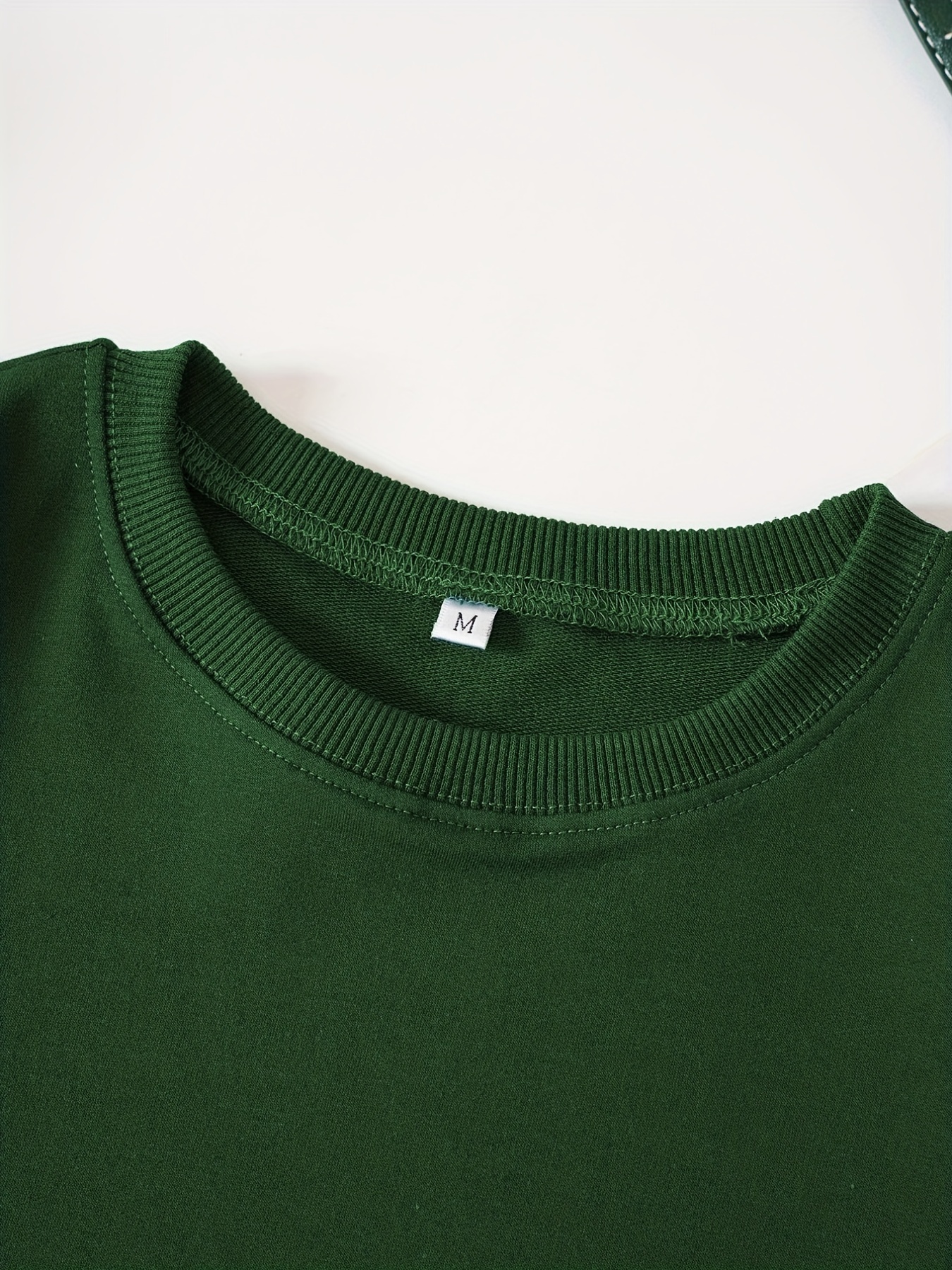 Sweatshirt Solider Lässiges - Pullover Rundhalsausschnitt Temu Germany