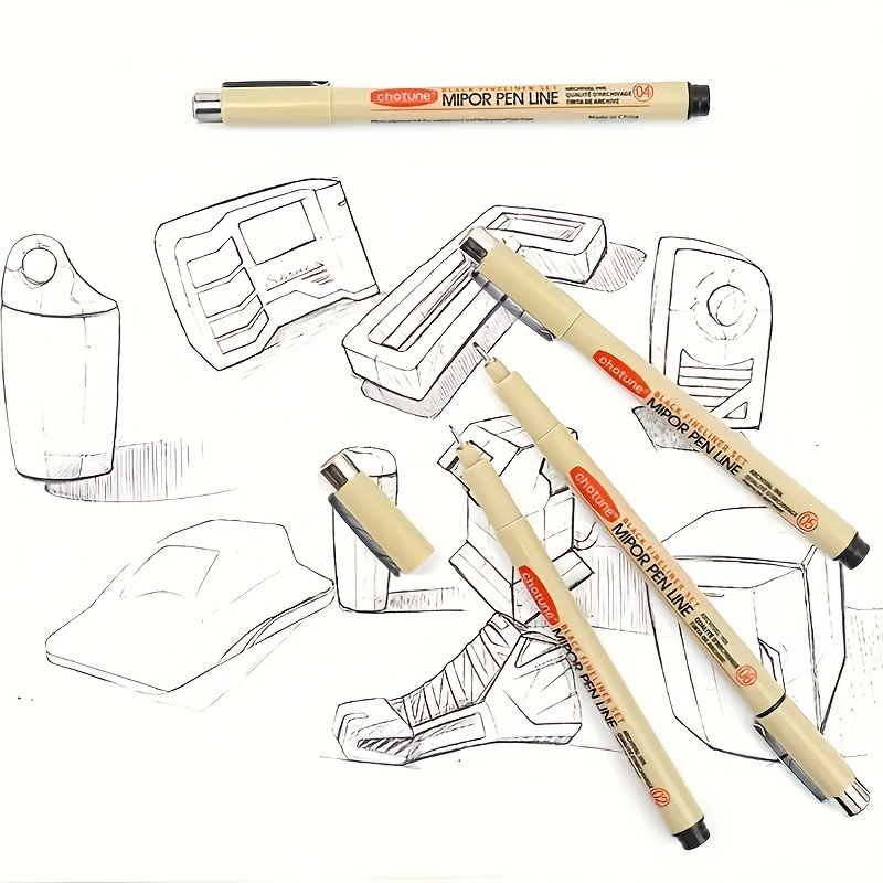 Drawing Pens, Art Pens Anime Pens Sketch Pens Precision Multiliner Pens Ink  Pens Calligraphy Pens Design Pens Office School Supplies Drawing Supplies  Artists Line Art Supplies Design Supplies - Temu